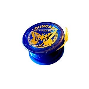 Vintage 90s Blue Duncan Butterfly Yo-Yo